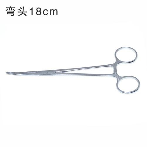 止血钳18cm直头弯头拔火罐夹棉用钓鱼取钩器宠物拔毛清洁钳货批发 商品图1