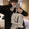 D120207韩系慵懒感立体波点针织开衫外套女款 商品缩略图4