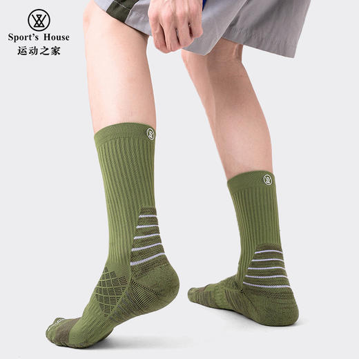 【NBA级防护 10A抑菌消臭 暖到脚底板】66.8%澳洲美利诺羊毛袜 3双装 商品图7