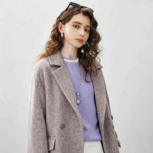 薰衣草紫毛衣 | 今年冬天流行，太太太显白了！【3-5天发货，周末顺延】 商品图2
