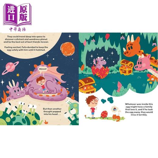 【中商原版】菲利克斯发现了一颗蛋 Felix Found an Egg 英文原版 儿童绘本 图画故事书 进口童书 精装 Charlie Miller 商品图3