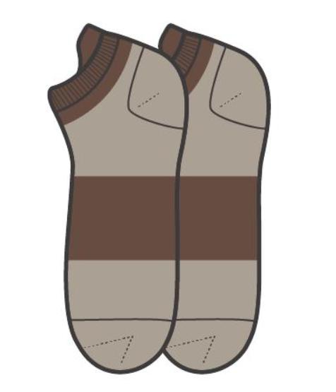 佐丹奴纯棉袜（2双）01152022 商品图2