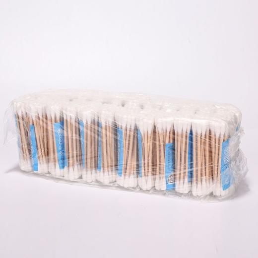 一次性棉签双头木棒掏耳朵尖头无菌棒化妆抗菌棉棒采耳小棉花批发 商品图2
