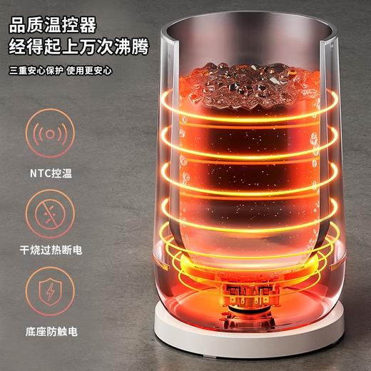 九阳穹底速静调温电热水壶2.0L大容量开水煲316L不锈钢内胆烧水壶 商品图5