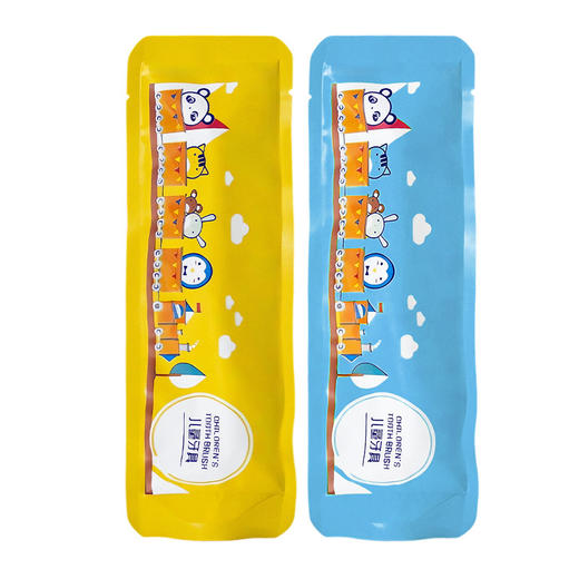 小孩儿童酒店宾馆用一次性牙刷牙膏  亲子拖鞋软毛牙具民宿套装 商品图4