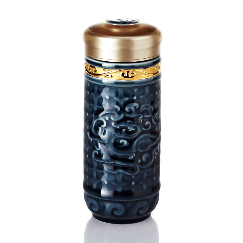 鎏金大势在必得随身杯  双层330ml