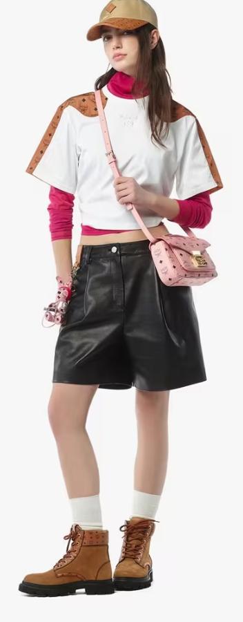 MCM 斜挎包 MEDIUM女  MWRFAXT01PZ001-F 桃花粉. 商品图2