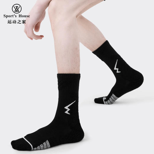 【NBA级防护 10A抑菌消臭 暖到脚底板】66.8%澳洲美利诺羊毛袜 3双装 商品图8