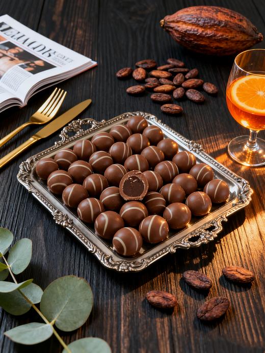 DIOSA_ 牛奶圆球牛奶_巧克力 白兰地和黑巧融合夹心 商品图0