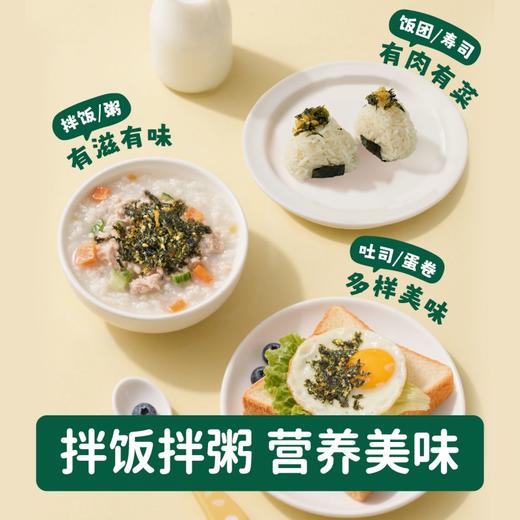 【DHA高钙高铁】肉多多拌饭海苔碎114g 商品图4