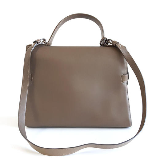 【95新】DELVAUX德尔沃Tempete大号灰色Tempete手提单肩包女士251125AK07 商品图3