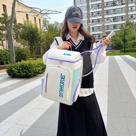 户外运动新款羽毛球包背包网球包大容量防水男女学生背包运动背 商品图1