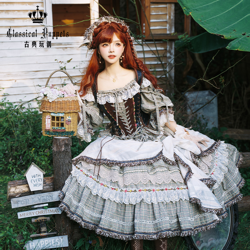 【全款预售】条纹格命 童话黑森林 古典玩偶 Lolita【2026年5月31日起发货】