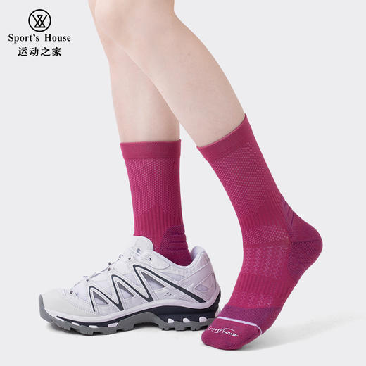 【NBA级防护 10A抑菌消臭 暖到脚底板】66.8%澳洲美利诺羊毛袜 3双装 商品图3