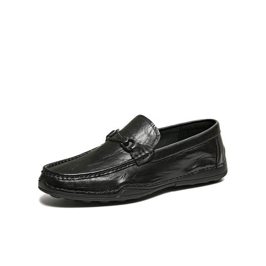 【百思图】BF楼百思图2026春季新款乐福鞋商务一脚蹬男休闲皮鞋SK261AM6吊牌价899，现价439 商品图0