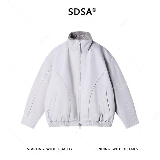 SDSA男士秋冬新款痞帅男装美式复古保暖毛领羽绒服外套百搭时尚 商品图0