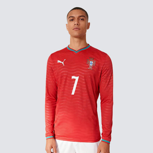 小李子彪马2026世界杯葡萄牙7号C罗主场球迷版长袖球衣788142 77 商品图2