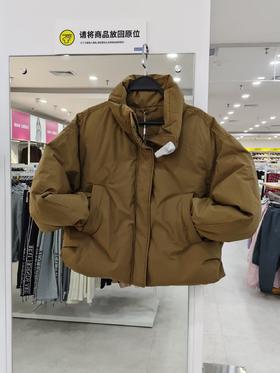 GABRILE MANN 299.9元 棕色羽绒服 (线上线下同时在售不保证有货，活动款不退不换介意勿拍) 516062-GJ