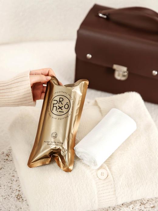 绒呼吸一次性浴巾旅行便携压缩单独包装加大加厚吸水 商品图0