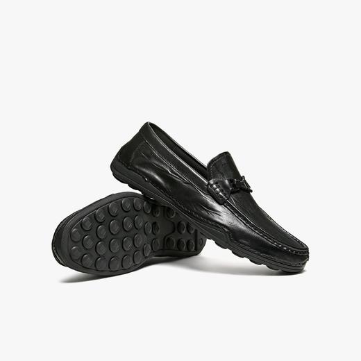 【云粉节】BF楼百思图2026春季新款乐福鞋商务一脚蹬男休闲皮鞋SK261AM6吊牌价899，现价499 商品图3