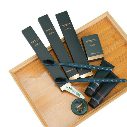 一次性洗漱用品酒店民宿宾馆专用牙刷牙膏套装轻奢洗护套装批发 商品图4