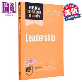 【中商原版】哈佛商业评论 领导力10 篇 更新扩充版 含弗朗西斯X的始于信任 HBRs 10 on Leadership 英文原版