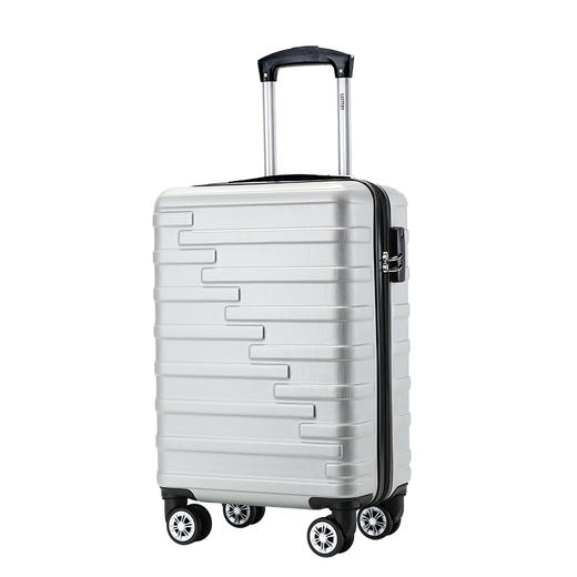 驿客平行世界拉杆箱20英寸EKX-6005 银色 商品图0