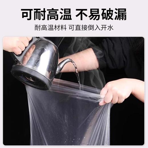 旅行一次性泡澡袋加厚洗澡袋浴缸套圆桶SPA塑料袋膜美容酒店用品 商品图3