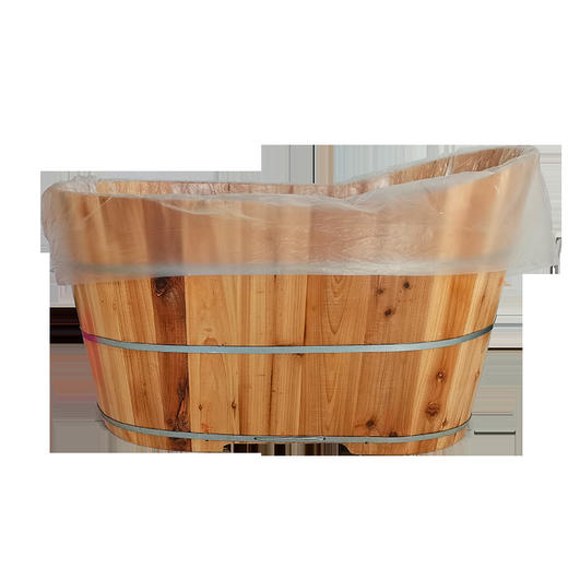 一次性泡澡袋浴缸袋加厚旅行木桶折叠桶泡澡袋超大塑料袋酒店家用 商品图4