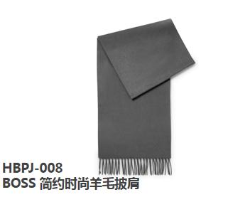 BOSS简约时尚羊毛披肩HBPJ-008 商品图0