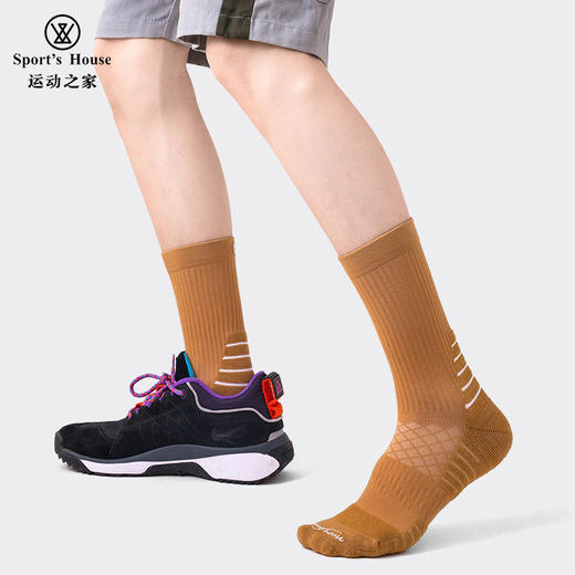 【NBA级防护 10A抑菌消臭 暖到脚底板】66.8%澳洲美利诺羊毛袜 3双装 商品图6