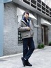 艾高男士防泼水透气内里磨毛保暖长裤软壳四面弹休闲裤 商品缩略图2