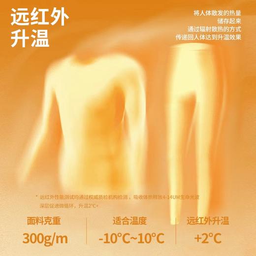 憨棉匠德绒保暖内衣 商品图6