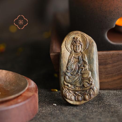 米马饰物 独家订制奇楠沉香 佛菩萨观音的牌子 分给需要的同学 商品图2