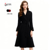 司歌翻领收腰大衣女外套Q90G2136 商品缩略图0