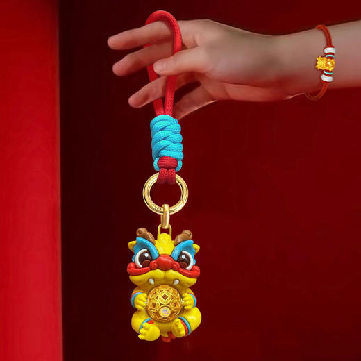 赚钱龙足金挂件 商品图8