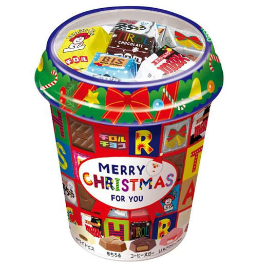 日本圣诞杯松尾什锦巧克力221g 商品图0