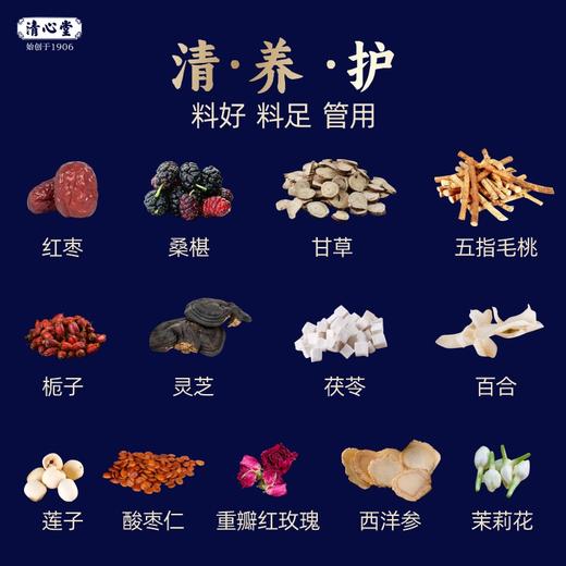 【清心堂】酸枣仁茯苓百合茶 商品图2