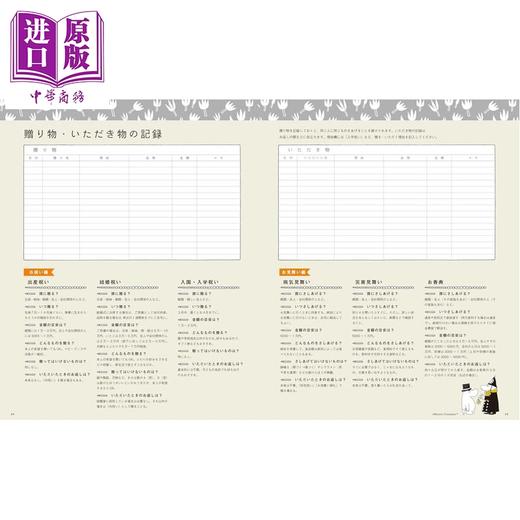 【中商原版】姆明家庭记账本2026 日文原版日韩 ムーミン家計簿2026 （別冊すてきな奥さん） 商品图3