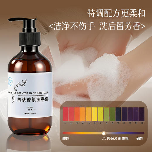 星级酒店白茶香泡沫洗手液大瓶装清洁留香民宿洗漱用品厂家批发 商品图2