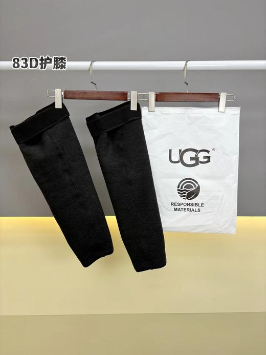 D120202一包2条，冬季B备加长加厚保暖魔术贴固定兔毛护膝 商品图2