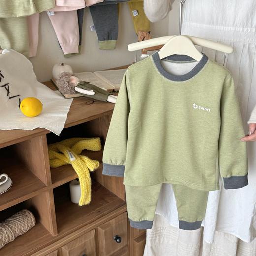 【YW】无忧购儿童秋冬季保暖睡衣中小童家居服宝宝羊毛蚕丝套装男女童秋衣秋裤（截单后3-5天发货) 商品图11