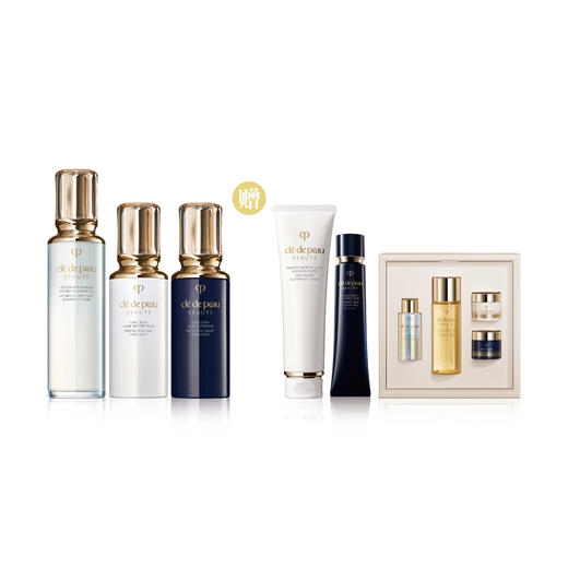 仅自提【国际妆品】CPB水日夜乳套装 赠送：正装洁面*1+隔离*1+精华7ml*1+精华水30ml*1+日霜5ml*1+夜霜5ml*1 商品图0