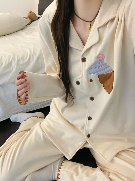 <曾小咸推荐> 趣味狗绵羊绒家居服套装 日常159/套  商品图3