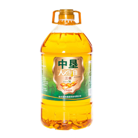 中垦 非转基因三级大豆油 5L*4/桶