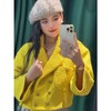 CH&ANEL香家翻领黄色外套短款 商品缩略图4