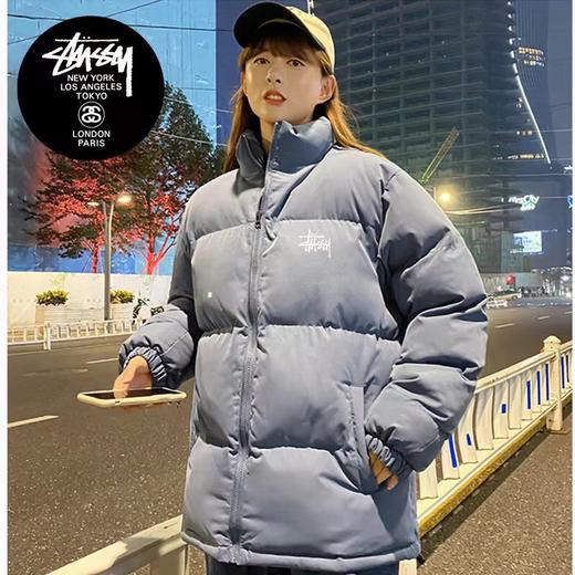 D120220冬季基础款款面包服宽松羽绒棉服棉衣外套男女同款 商品图0