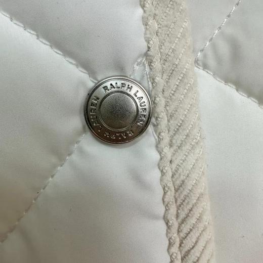 D120227复古时尚叙事学院风菱格绗缝棉服女款 商品图14