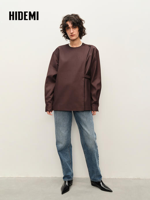 HIDEMI 极简设计感双层搭配式可调节外套西装 商品图2