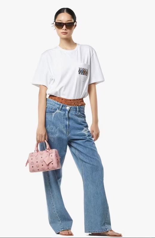 MCM 波斯顿 SMALL女  MWBFAEA03PZ001-F 粉色. 商品图3